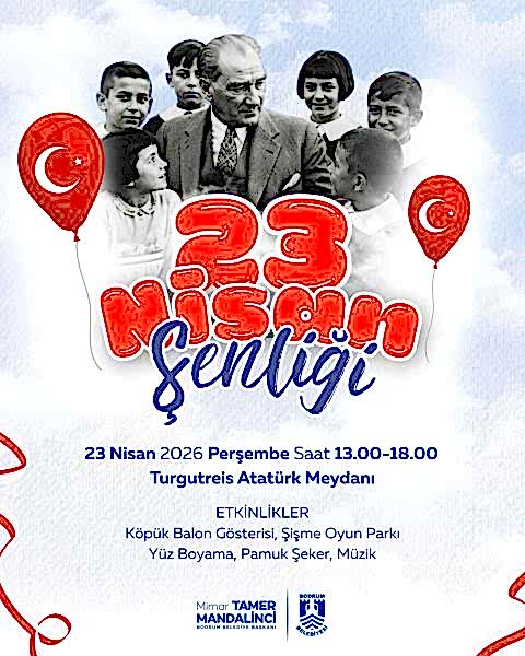23 Nisan Ulusal Egemenlik ve Çocuk Bayramı Çocuk Şenliği-Turgutreis